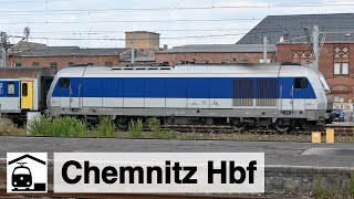 Chemnitz Hauptbahnhof Anfahrt Bahnhofsrundgang  Küchwald [upl. by Leihcar]