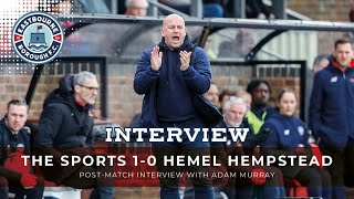 Reaction Murray talks after Hemel win [upl. by Paapanen]