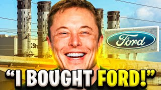 HUGE NEWS Elon Musk OFFICIALLY Bought Ford [upl. by Oknuj280]