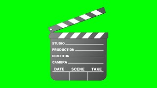 Clapperboard flap greenscreen [upl. by Byler]