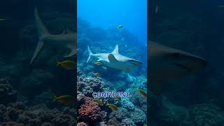 Shark Encounters Caribbean vs Grey Reef Sharks shark marinelifeencounters sharkencounter facts [upl. by Aenil970]