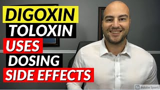 Digoxin Toloxin  Uses Dosing Side Effects  Medication Review [upl. by Aihsenyt734]