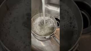 Trick to cleaning out a badly burned pot or pan [upl. by Akeihsat277]