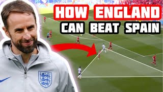 How England Can Beat Spain AND WIN EURO 2024 Tactical Analysis [upl. by Nadean]