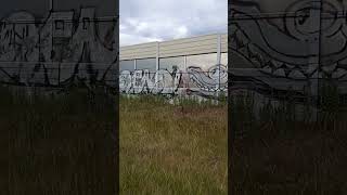 graffiti  how to paint a high fenceShorts [upl. by Hiro]