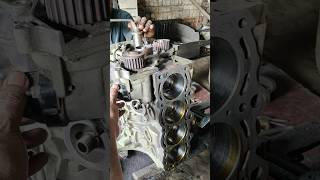 4 cylinder engine piston ring checking [upl. by Brower375]