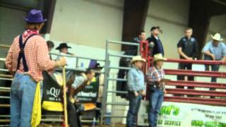 BULLFIGHTER GETS HOOKED Deklan Garland and Dustin Ratchford have a practice day [upl. by Aroz]