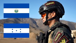 El Salvador vs Honduras en Poder Militar [upl. by Naujtna316]