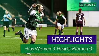 Hibernian Women 3 Hearts Women 0  Goal Highlights  Parks SWPL 1 [upl. by Pathe]