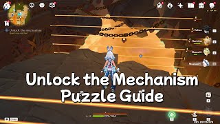 Unlock the Mechanism  Puzzle Guide  Natlan 50 Genshin Impact [upl. by Naji138]