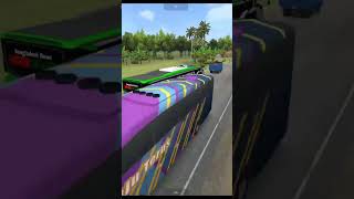 LalSobuj Express🔥🔥 lal sobuj express busgamer bussid gaming foryou bussimulator [upl. by Sky]