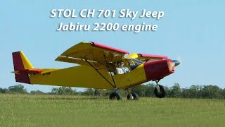 Test flying the Zenair CH701 STOL airplane with the Jabiru 2200 engine [upl. by Glennie689]