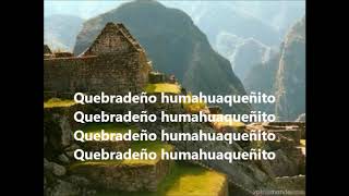 El humahuaqueño  Carnavalito con letra [upl. by Ynohta]