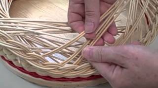 Baskets Weaving a Gretchen Rim [upl. by Fair]