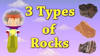 3 Types of Rocks  aumsum kids science education children [upl. by Ossie]