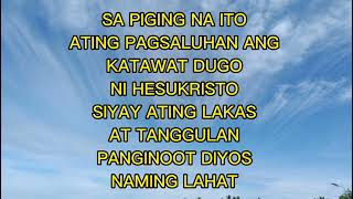 Sa piging na ito lyrics [upl. by Krute]