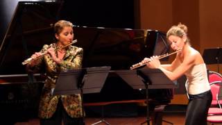 Larrieu Flute Competition Nice 2015 Gala Concert  Sibel Silvia amp Laetitia [upl. by Bride]