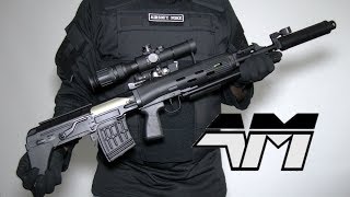 ASP OTs03 SVU BULLPUP AEG  SVU SP1012  Unboxing Review [upl. by Sera]