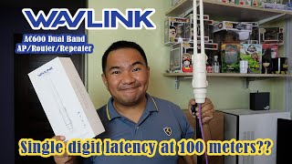 WAVLINK AC600 Aerial HD2 Dual Band Outdoor WiFi Range Extender Test  JK Chavez [upl. by Dode]