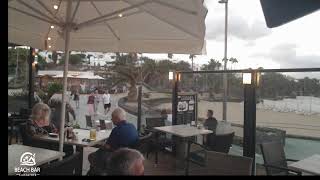 Webcam Lanzarote  Live Stream from the Beachbar in Costa Teguise [upl. by Ichabod936]