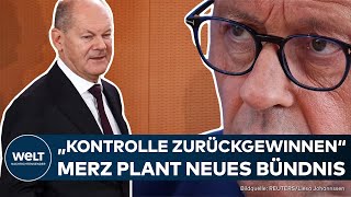 ASYLDEBATTE Merz schmiedet Bündnispläne mit Scholz – So reagiert das politische Deutschland [upl. by Nanoc]