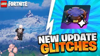 NEW AFTER PATCH GLITCHES DUPLICATION JUMP PADS SECRET ROOMS AND MORE  Lego Fortnite [upl. by Noryt]