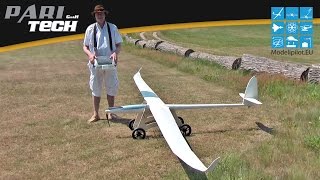 BALD EAGLE PARITECH RC SCALE GLIDER VIDEO TESTREPORT quot1 FLUGBERICHTquot TESTBERICHT TEST [upl. by Heurlin]