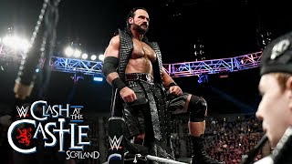 Drew McIntyre makes a legendary warrior’s entrance in Scotland Clash at the Castle 2024 highlights [upl. by Eugilegna939]