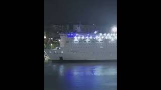 MS El Venizelos leaving Piraeus piraeusport ferries greece [upl. by Sofer341]