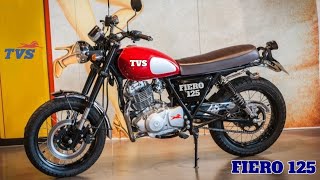 TVS Fiero 125 Is Finally Here  Offical Look  New 125cc Modern Retro  Launch Date  Price [upl. by Mayda]