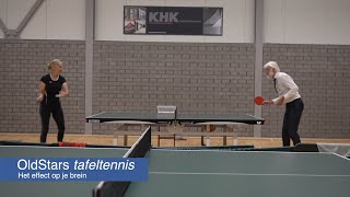 Bettine Vriesekoop en Erik Scherder over Tafeltennis [upl. by Darya]