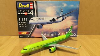 Assembly  Revell 1144 scale Airbus A321neo S7 Airlines  Zocker J [upl. by Gypsy726]