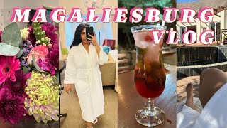 MAGALIESBURG VLOG Lets travel to Magalies  Mount Grace Hotel amp Spa Staycation amp more [upl. by Issac]