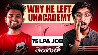 Tharun Speaks About Upskilling Money Freelancing Youtube and Job🔥Telugu Podcast [upl. by Aikaj]