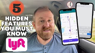 5 HIDDEN Lyft Driver Features You NEED TO KNOW [upl. by Onaicnop]