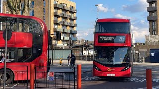 A few buses at Walthamstow Central 1521 [upl. by Martin281]