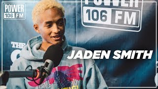 Jaden Smith on Releasing Two New Albums Will Smith Logic amp ICON [upl. by Lebasiairam]