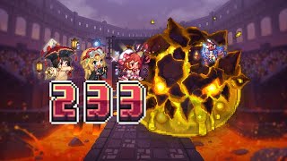 Guardian Tales Best Team on Injured Light Slime  Dungeon Kingdom Arena [upl. by Kaspar]