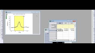 Xrd analysis and then how to calculate crystallinity with Origin Software [upl. by Eiramana]