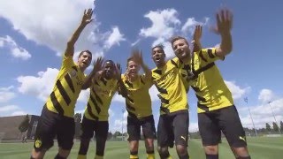 Henrikh Mkhitaryan Crossbar Challenge Borussia Dortmund [upl. by Zeba]