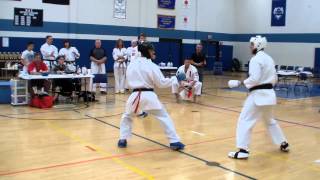 International Isshinryu Karate Federation Championships Kumite Highlights [upl. by Ahtael]