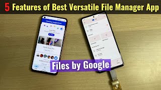 5 Reason why Files by Google is a Best amp Versatile File Explorer App  Safe Folder Clean Junk Files [upl. by Latif]