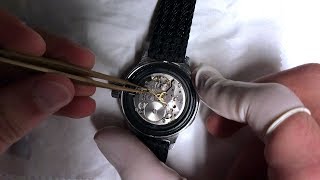 Fixing Vostok Second Hand Stutter [upl. by Ahsekad]