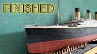 Radio Control Trumpeter 1200 Titanic Build Part 91  Finished [upl. by Saenihp404]