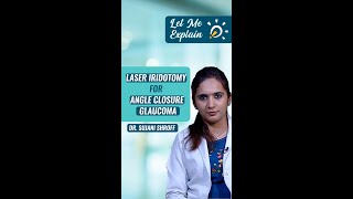 Laser Iridotomy for Angle Closure Glaucoma  Dr Sujani Shroff  Narayana Nethralaya [upl. by Nanette]