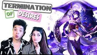 Reacting to Raidens Theme Song  Termination of Desires GENSHIN IMPACT [upl. by Ellehcam851]