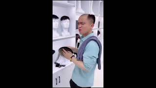 Chinese Man Singing about hair TiktokViral [upl. by Aihc]