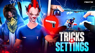 Desert Eagle Auto Headshot Trick amp Settings 😱  Desert Eagle Reload Headshot Trick  Free Fire [upl. by Rellek241]