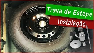 Como Instalar a Trava de Estepe Passo a Passo  GeneralCar [upl. by Nyraf]