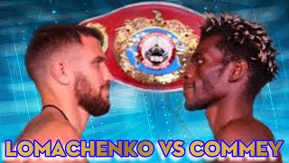 Lomachenko VS Commey Fight Highlights [upl. by Mauve]